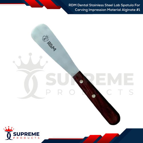 RDM Dental Stainless Steel Lab Spatula For Carving Impression Material Alginate - Picture 2 of 5