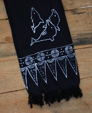 2 STÜCK Sarong Pareo Delfin Strandtuch Delfine Wickeltuch Hüfttuch Wickelrock