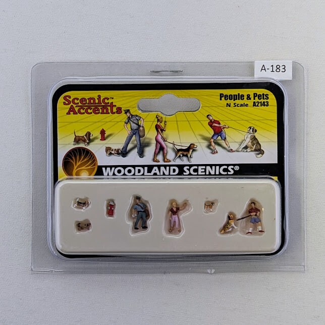 Woodland Scenics A2143 N Scale People Pets