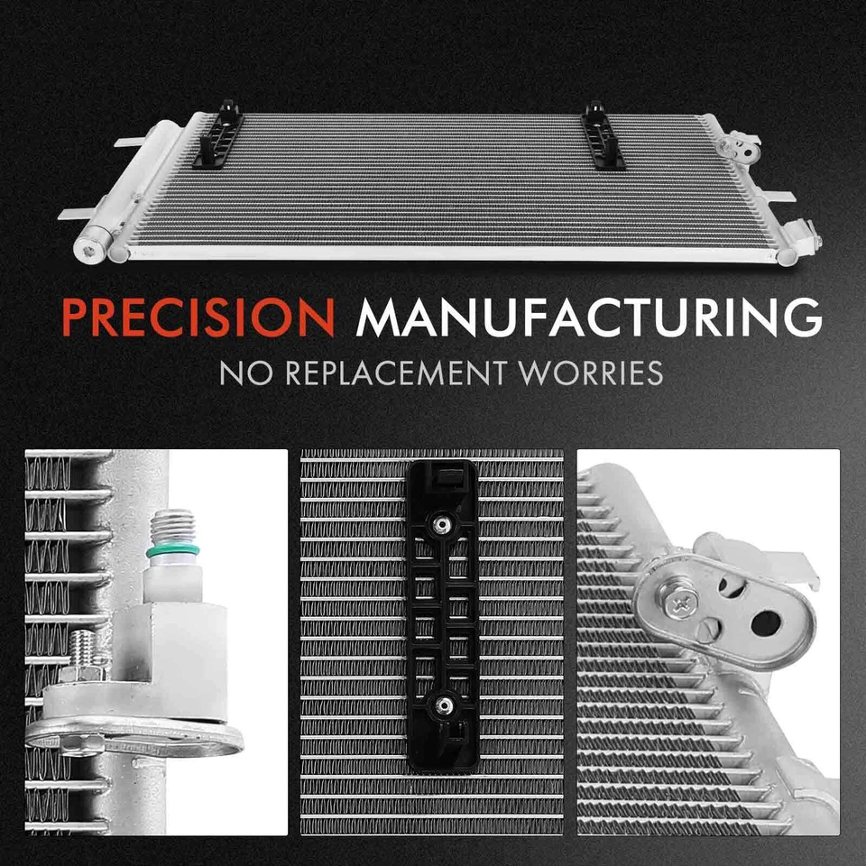 Kit de refrigeración de radiador y condensador de CA para Audi A6 2012-2015 / A6 Quattro L4 2,0 L Foto 4 de 4