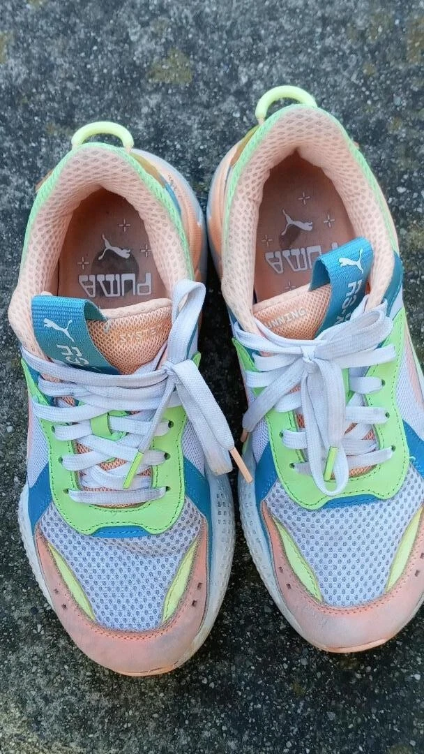 Puma rsx pink blue yellow Clearance