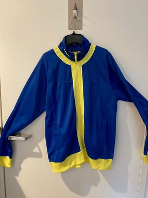 Bethesda Fallout Vault 101 Vault Boy Track Jacket Men's Large