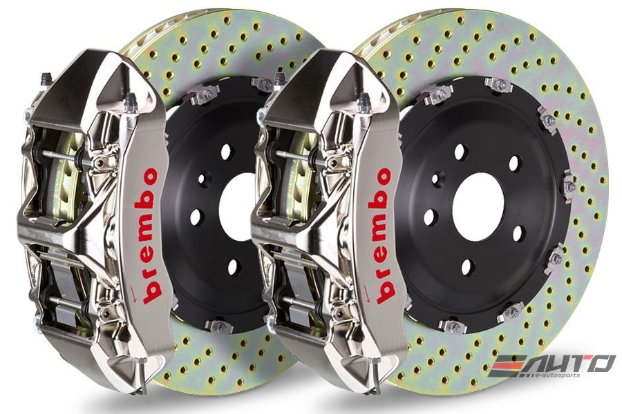 Brembo Front GT BBK Brake 6pot GT-R 380x34 Drill Ferrari 612 Scaglietti 04-11