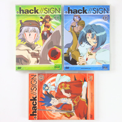 DVD Serie Hack Sign Vol. 1 Vol. 2 Vol. 5 Gut