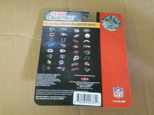Mini camión fundido a presión Fleer Oakland Los Angeles Las Vegas Raiders 2003 - Imagen 2 de 2