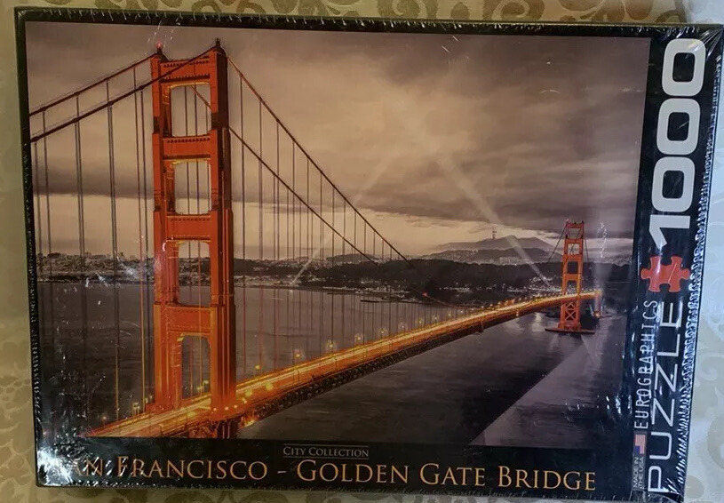 EuroGraphics San Francisco Golden Gate Bridge Puzzle (1000-Piece