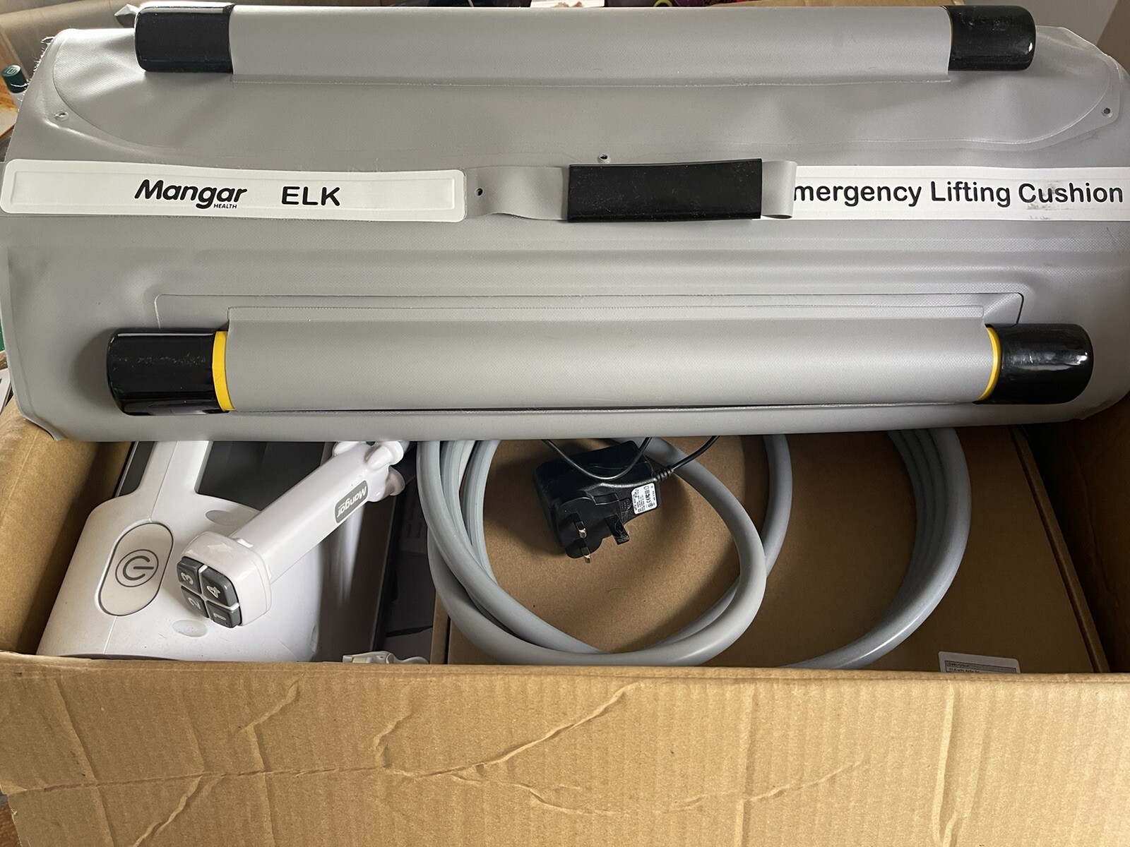 Mangar ELK Emergency Lifting/falls Cushion Airflo 24 Compressor Barely