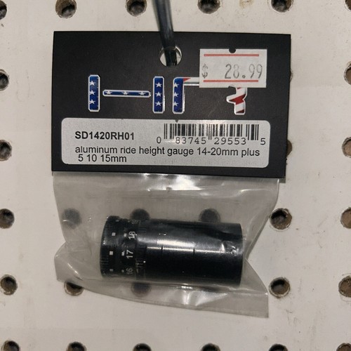 Hot Racing SD1420RH01 Aluminium Ride Height Gauge 14-20mm Plus 5 10 15mm