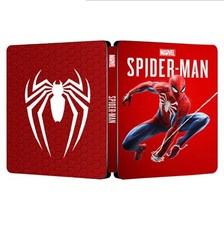 New Rare Limited Marvel's Spider-Man Classic Edition Steelbook Case Custom Made