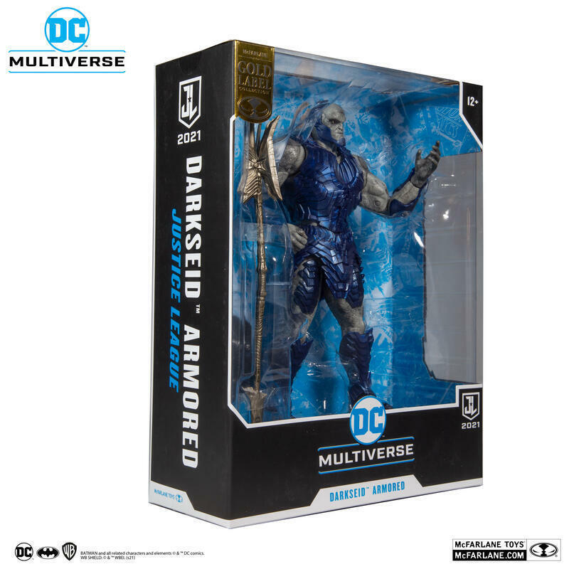 Mcfarlane Darkseid Armored DC Multiverse Gold Label JL Mcfarlane Darkseid Armored DC Multiverse Gold Label JL