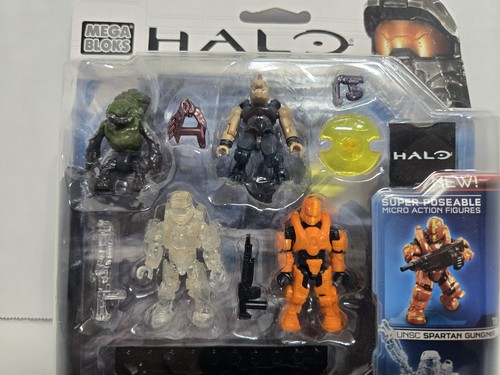 Halo Spartan IV Battle Pack 2 II 97208 UNSC Gungnir Covenant Storm Jackal Grunt - Picture 2 of 6