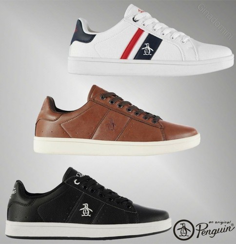 penguin steadman trainers white