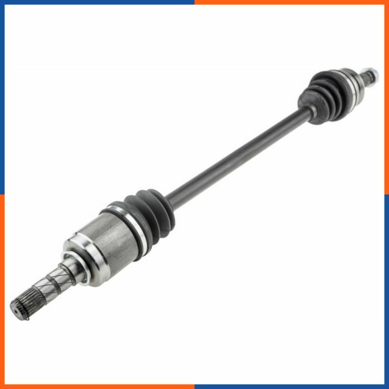 Arbre de transmission avant pour Subaru references 256013 et 607355 en acier forge