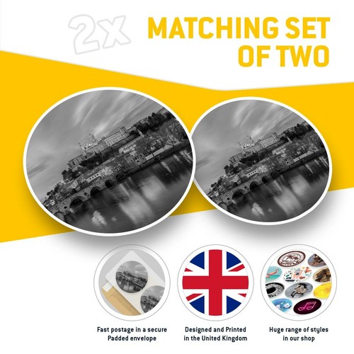 2 x Vinyl Stickers 25cm (bw) - Beziers France French Travel #38118 - Afbeelding 2 van 8