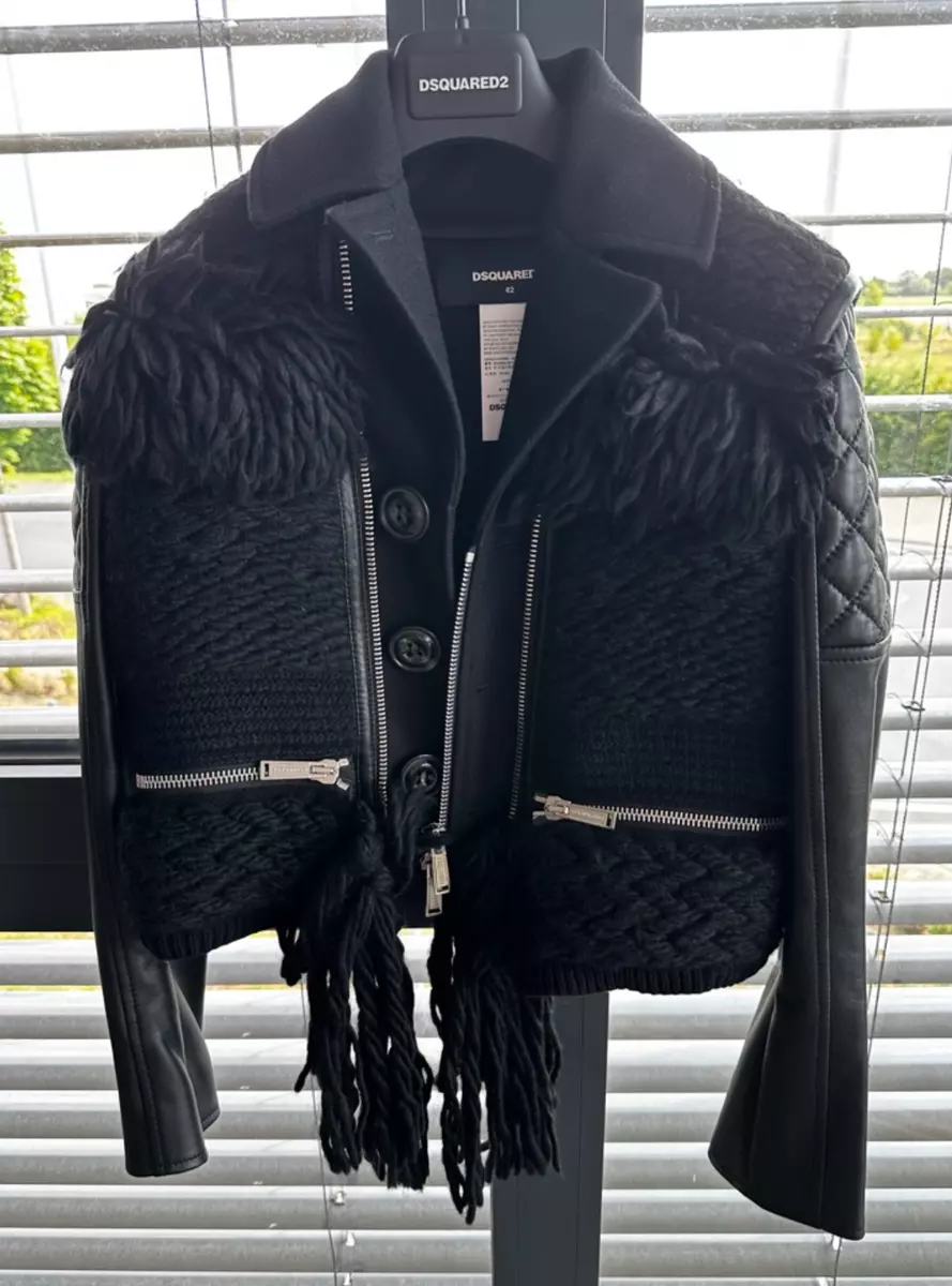 Dsquared2 biker jacket sale