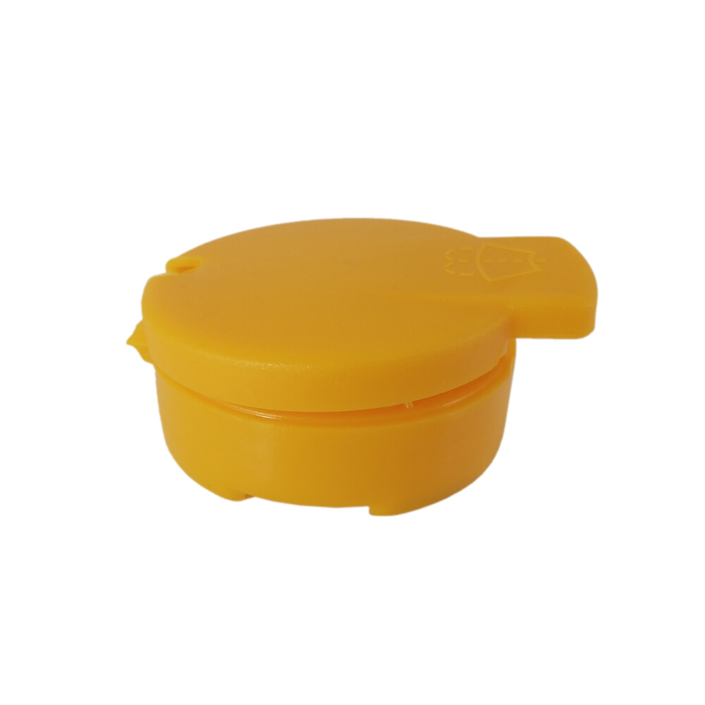 Universal Windscreen Washer Bottle Cap | Yellow Plastic | Fits Most Renault Models