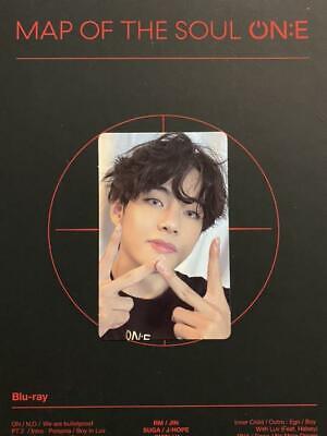 BTS MAP OF THE SOUL ON:E BLU RAY OFFICIAL PHOTO CARD TAEHYUNG V F/S From  JAPAN | eBay