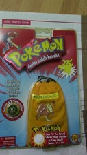 10 pokemon marbles in packaging Opened never used 106 Hitmonlee bag