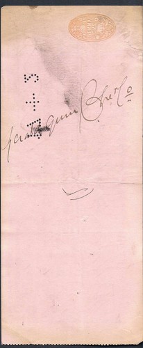 CHEQUE THE UNION BANK OF LONDON LIMITADO 1896 RAMA DE CIRCO HOLBORN - Imagen 2 de 2