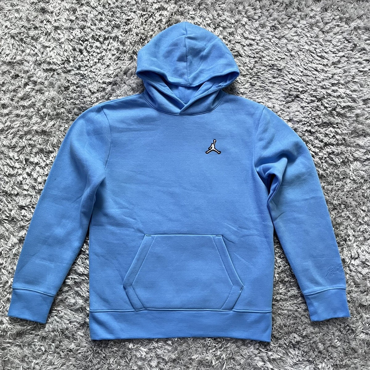 jordan flight university blue hoodie