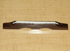 Steg, Brücke, Bridge aus Palisander für Mandola, Bouzouki , Schlaggitarre