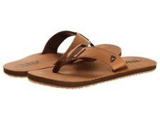 REEF Men's Leather Smoothy Sandals