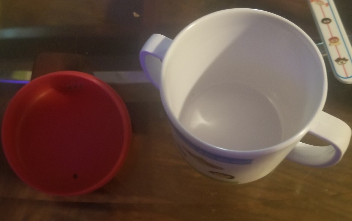 Melamine Ware kids Bible Verse Dish set - Divider Plate Utensils Sippy Cup Bowl