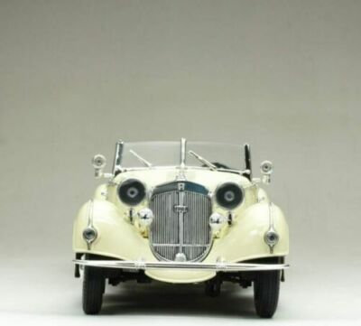 ミニカー Sun Star 1939 HORCH 855 ROADSTER 1:18 1/18 Horch 855 Roadster Cabriolet 1939 Diecast (2 Tone Blue