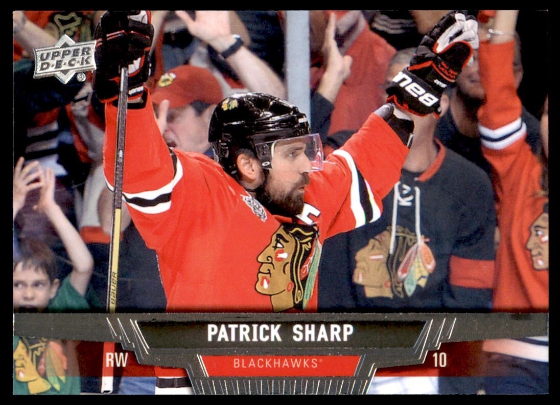2013-14 Upper Deck Patrick Sharp Chicago Blackhawks #119