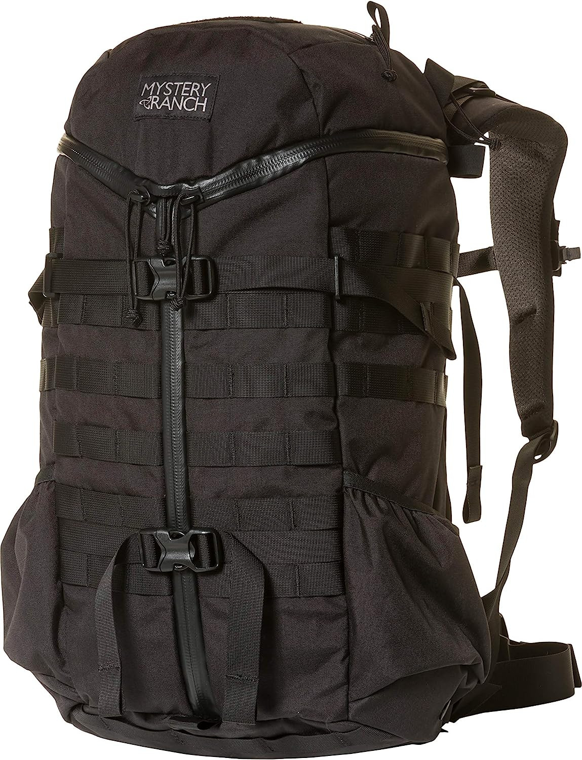 2 Day Backpack - Tactical Daypack Molle Hiking Packs, Black, SM/MD