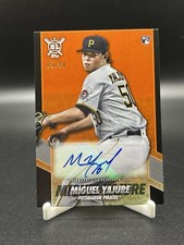 2021 Topps Big League - Opening Act Autographs Electric Orange #OAA-MY Miguel...