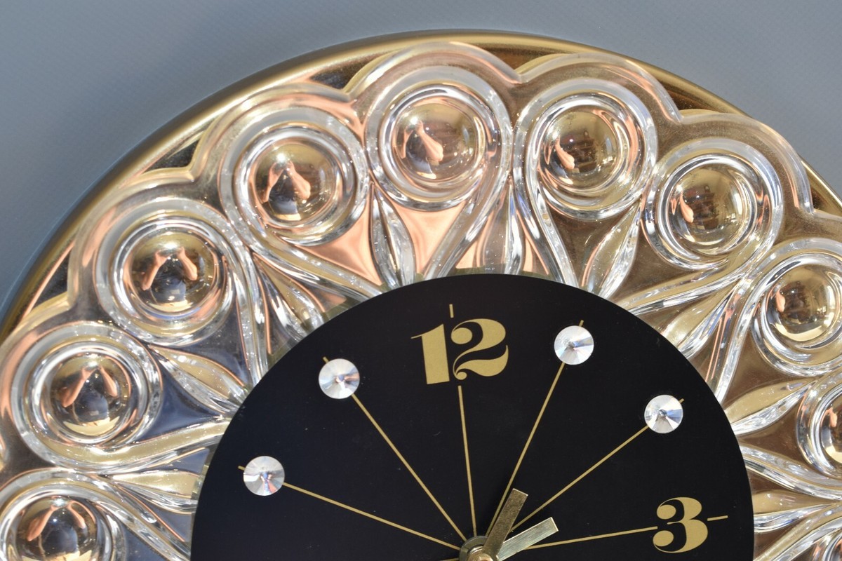 Wanduhr Uhrzeiger Gold Terrazzo Wanduhr Mit Uhrzeiger Aus Messing