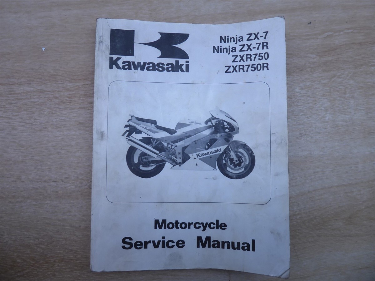 アクセサリー  Motorcycle Repair Manual 1991-92 Kawasaki ZX750 Service Manual PL1152!-M8 | eBay