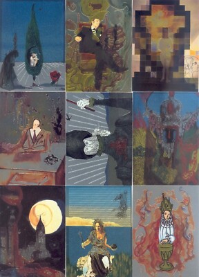 SALVADOR DALI CHROMIUM SINGLE TRADING CARDS PICK ONE YOU NEED TO FINISH YOU SET