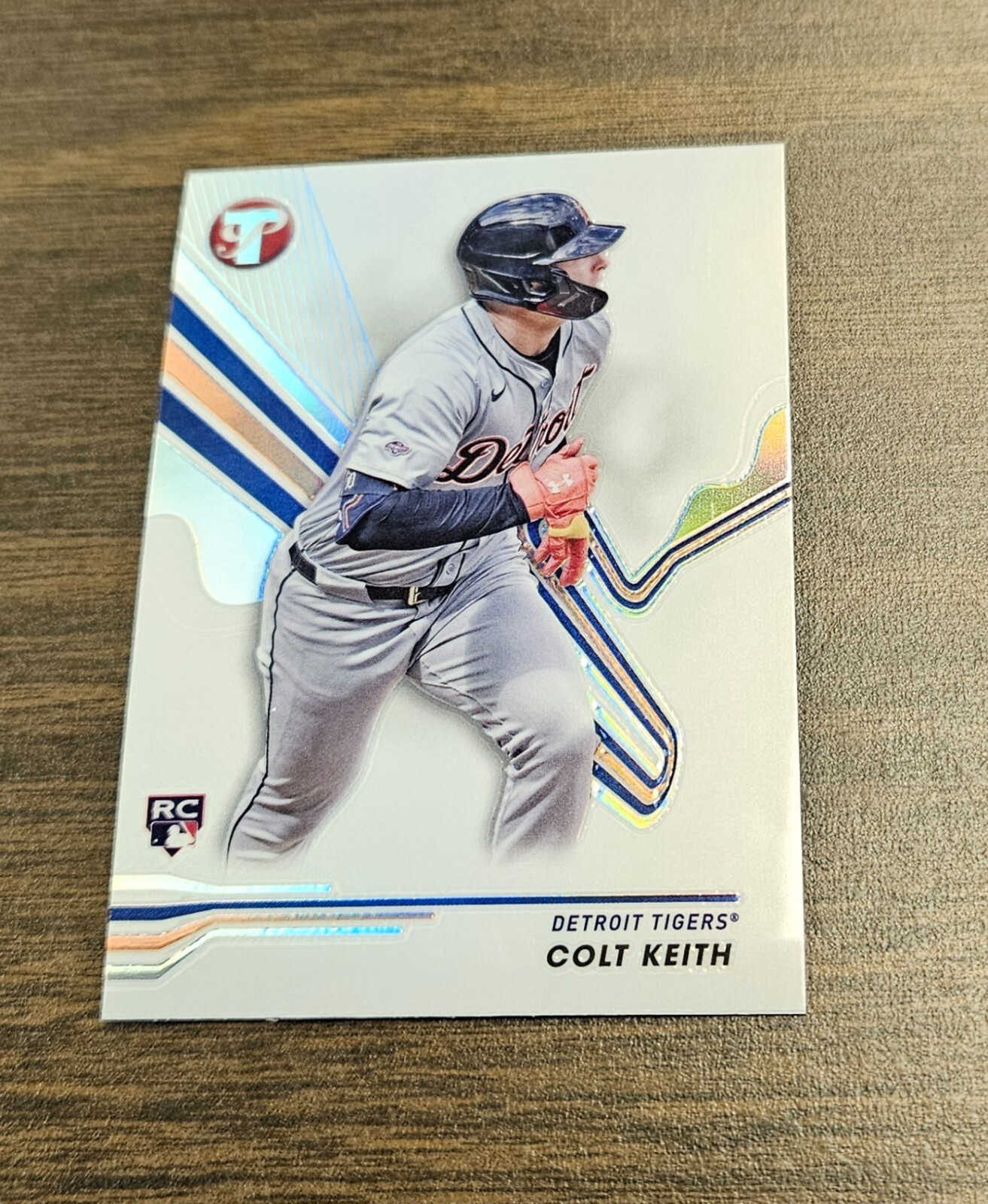 2024 Colt Keith Topps Pristine Refractor Rookie Card Detroit Tigers.