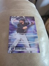 David Dahl Freshman Flash 2017 Topps Chrome card FF-4 Colorado Rockies RC