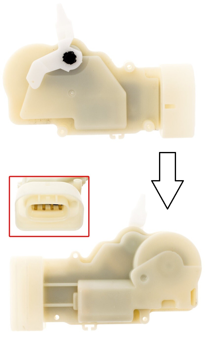 Actionneur de serrure arrière droite 4 broches pour Lexus GS300 et RX300