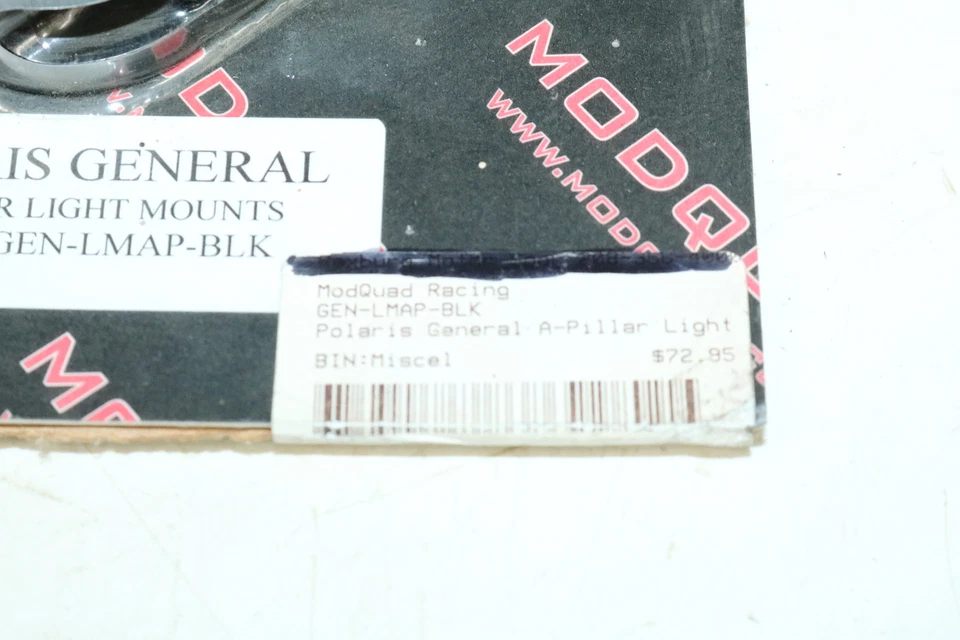 Polaris General 1000 ModQuad Light Bar Pillars Black Pro Fit GEN-LMAP-BLK - Image 4 of 4