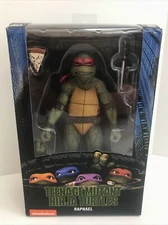 NECA TMNT Teenage Mutant Ninja Turtles 7" Raphael Smiling Figure GameStop NEW