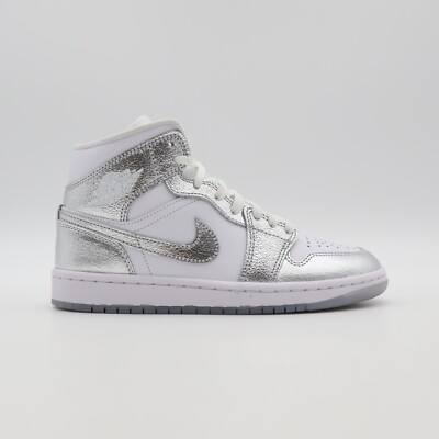 W AIR JORDAN 1 MID SE　FN5031-100 Air Jordan 1 Mid SE Metallic Silver (W) - FN5031-100 Release