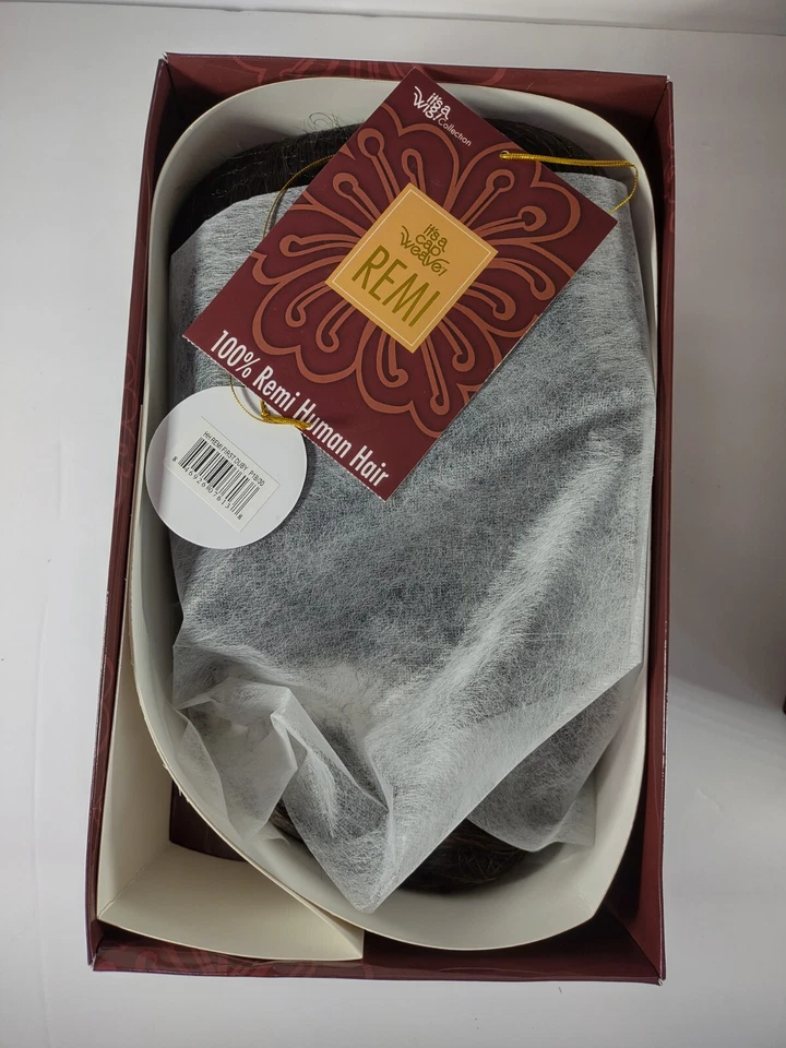 100% Remi Human Hair Wig by It's a Wig/Cap Weave Collection First Duby - P1B/30 - Image 4 of 4