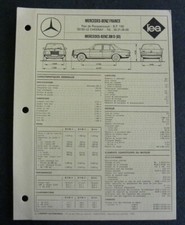 Revue technique Mercedes 200