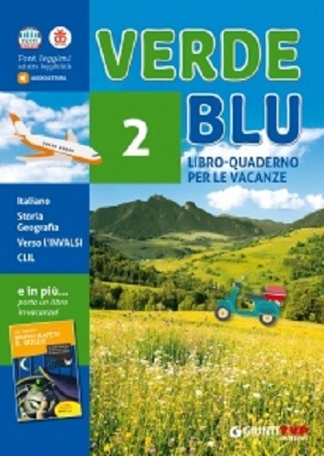 verde blu 2, libro delle vacanze GIUNTI EDITORE 9788809867208 - Foto 1 di 2