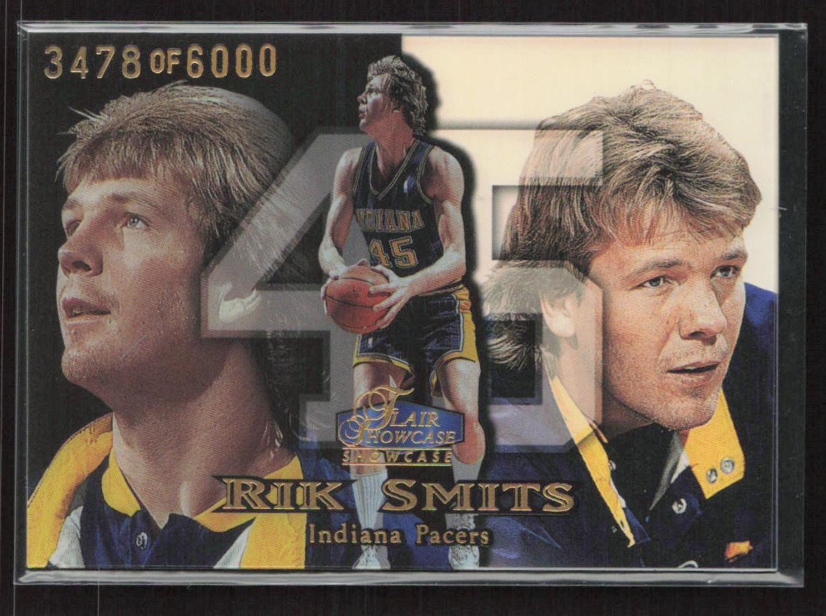 Rik Smits 1998-99 Flair Showcase #89 Flair Showcase Row 1 /6000