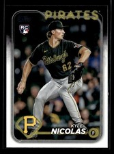 2024 Topps #408 Kyle Nicolas RC Rookie G277
