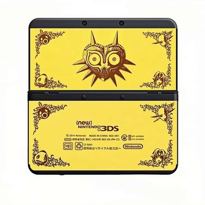 Legend of Zelda Majora's Mask Faceplate Replacement Shell for New Nintendo 3DS