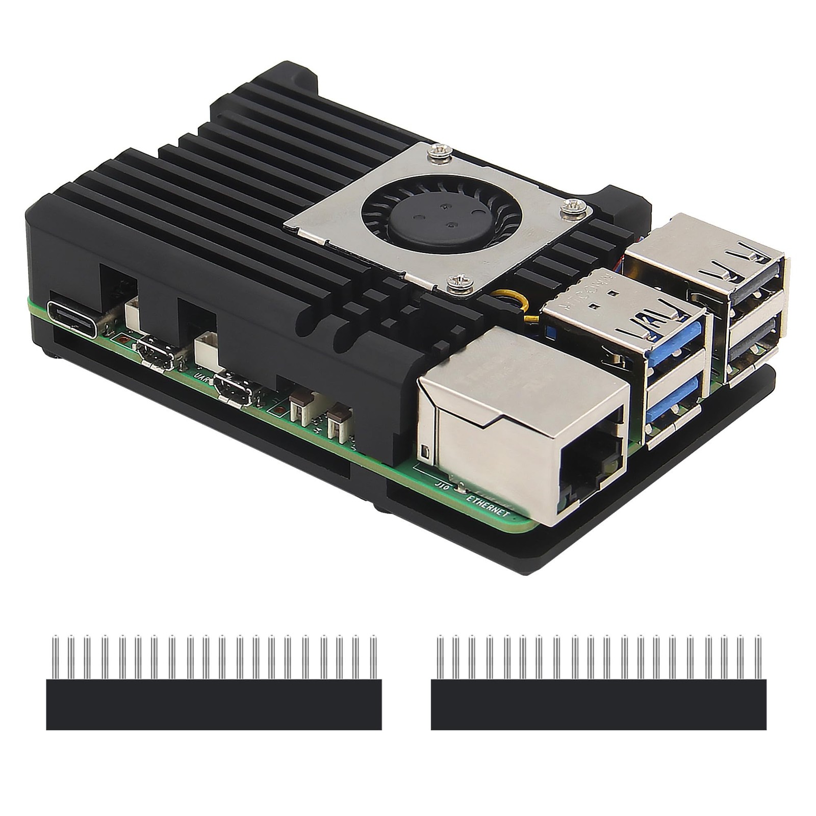 Boîtier Raspberry Pi 5 ventilateur PWM thermorégulé pour refroidissement maximal
