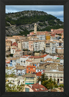 Altstadt gerahmtes Wandbild Poster Leinwanddruck Bild