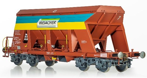Dingler I18504 | Kieswagen 4-achs. Weiacher Eberhard Oxidrot - RAL 3009 in Be Sp | Condition: Neu