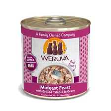 Weruva Classic Mideast Feast Grilled Tilapia in Gravy 10oz Cans - Pack of 12